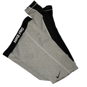 Never worn grey Nike Pro Dri-Fit leggings szS